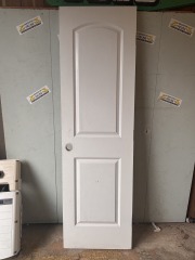 White 2 Panel Door 23 3\/4\