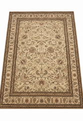 Ivory Persian-Style Floral Rug \u2014 8? \u00d7 11?