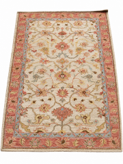 Pottery Barn Wool Floral Rug \u2014 5? \u00d7 8?