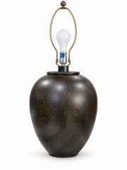 Bronze-Tone Urn Table Lamp