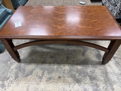 Warm Mahogany Coffee Table
