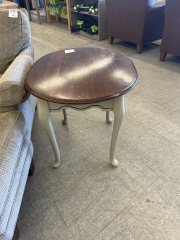 Two Tone Side Table