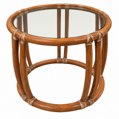 Glass Side Table