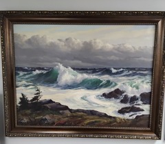 Framed Picture Alfred Fuller