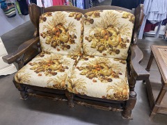 Vintage Cabin Harvest Loveseat