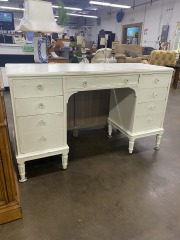 Solid Wood Painted Vanity (AS IS)