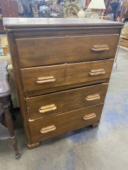 Vintage Abernathy Art Deco Dresser (For Restoration)