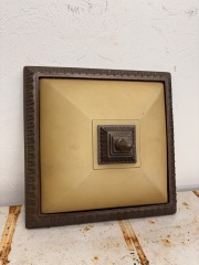 Tuscan 2 Light Square Flush Mount