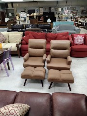 Recline Chair & Ottoman