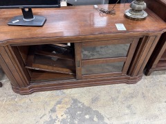 Glass Door Entertainment Center