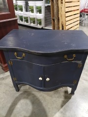 Navy Nightstand 3664