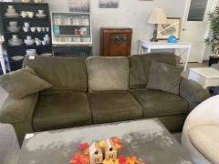 Green Flexsteel Couch