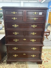 6 Drawer Cherry Highboy