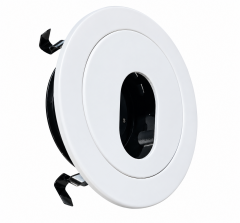 White Recessed Pinhole Light Trim