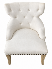 Ivy tufted accent chair
