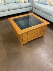 Display Storage Country Coffee Table