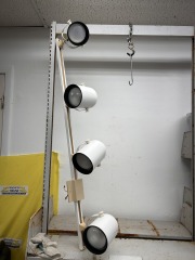 White 4 Light Track Lighting