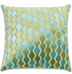 Jaded Green Throw Pillow