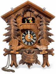 Vintage Clock Cuendet Swiss musical