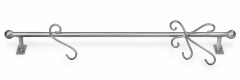 Silver Scroll Wall Rack