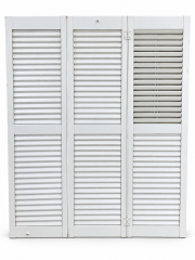 White Folding Shutters
