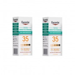 4293 M1 | Eucerin Sun Sensitive Mineral Tinted Sunscreen 2-Pack