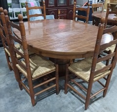 Dining Table w\/6 chairs 3702