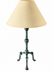 Wrought Iron Tripod Lamp