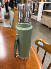 Vintage Swamp Green Stanley Thermos