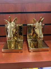 Gold Unicorn Book Ends (Set)