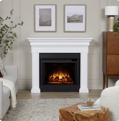 Real Flame 56-in Electric Fireplace