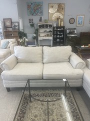 Beige 2 Seat Loveseat