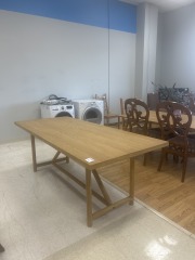 9 Ft. Modern Dining Table