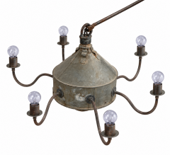 Farm Style Custom Chandelier