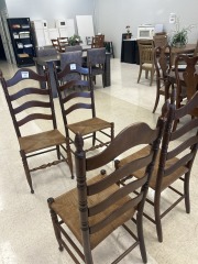 Cane Ladder Dining Chair