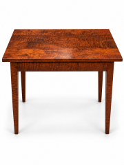Figured Wood Accent Table