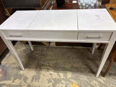 White Laminate Vanity