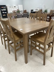 Hi Top Table 6 Chairs