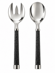 Potter Barn Bark Serving Spoons