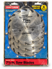 4 Pack Of Saw Blades