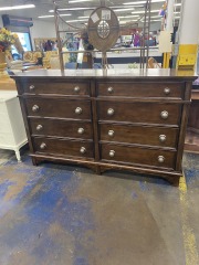 Rustsic Dark 8 Drawer Dresser