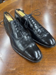 Allen Edmonds Cap Toe Oxford Black size 10 AA