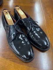 Allen Edmonds Patent Leather Oxford Black size 10 AA