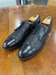 Allen Edmonds Black Cap Toe Size 10 AA