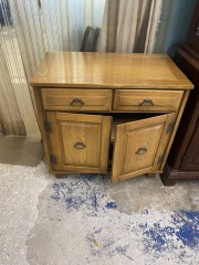 MCM Solid Wood Cabinet