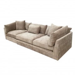 Arhaus Mauve Corduroy 2 Piece Sofa