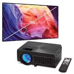 4424 B1 | GPX Bluetooth Projector & Screen Kit