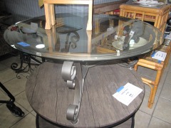 Glass & Metal Coffee Table