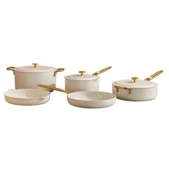 4445 BLK1 | OUR PLACE 8-Piece Essentials Ceramic Cookware Set