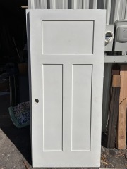 3 Panel Hollow Core Door 36\